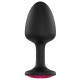 Plug Bijou Geisha Diamond 7 x 3.2 cm Rubis 