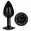 Plug Bijou AfterDark S 6 x 2.7cm Noir
