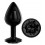 Plug Bijou AfterDark M 7 x 3.3cm Noir