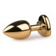 Plug bijou Or en coeur - Small 6.3 x 2.6 cm 