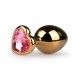Plug bijou Or en coeur - Medium 7.1 x 3.2cm 