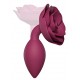 Plug anal bijou Open Roses M 8 x 3.3cm Rose 