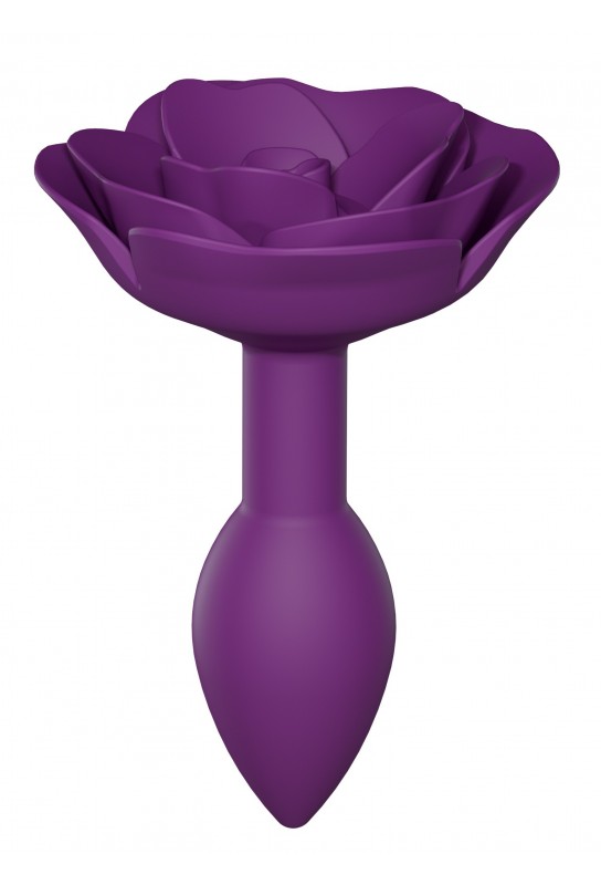 Plug anal Bijou Open Roses S 8 x 2.9cm Violet 