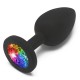 Plug Bijou Rainbow S 6 x 2.8 cm 