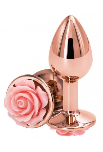 Plug Bijou REAR S 6 x 2.7cm Rose-Rose 