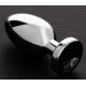 Plug bijou anal Butty S 5 x 2.5cm Noir 