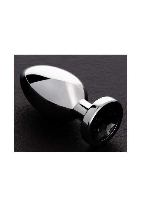 Plug bijou anal Butty S 5 x 2.5cm Noir 
