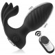 Plug Vibrant Curved Conik 8 x 3.5cm Noir 