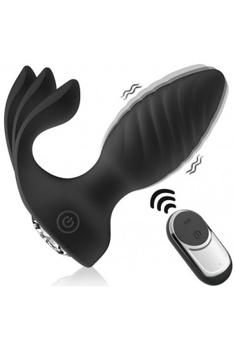 Plug Vibrant Curved Conik 8 x 3.5cm Noir 