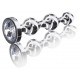 Plug Bijou Diamond Star Beads L 12 x 2.9cm 