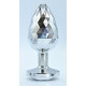 Plug Ikonik Diamond S 6 x 2.7cm Argent 