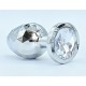 Plug Ikonik Diamond S 6 x 2.7cm Argent 