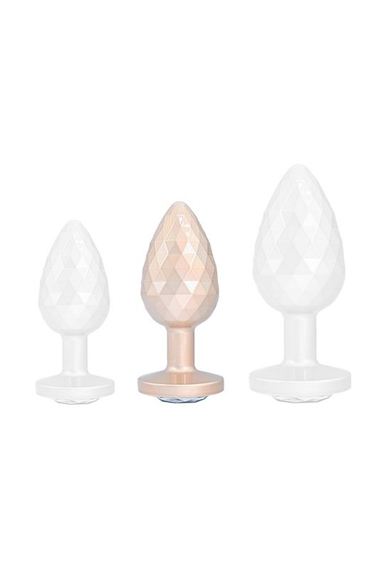 Plug Ikonik Diamond M 7 x 3.3 cm Beige 