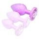 Plug Ikonik Diamond L 8 x 4 cm Rose