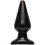 Butt Plug Smooth 12 x 6 cm Noir