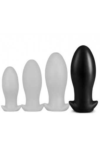 Plug Drakar Egg XL 16.5 x 7.3cm Noir 