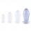 Plug Egg Clear XL 16 x 7cm Transparent