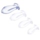 Plug Egg Clear XL 16 x 7cm Transparent 