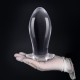 Plug Egg Clear XL 16 x 7cm Transparent 