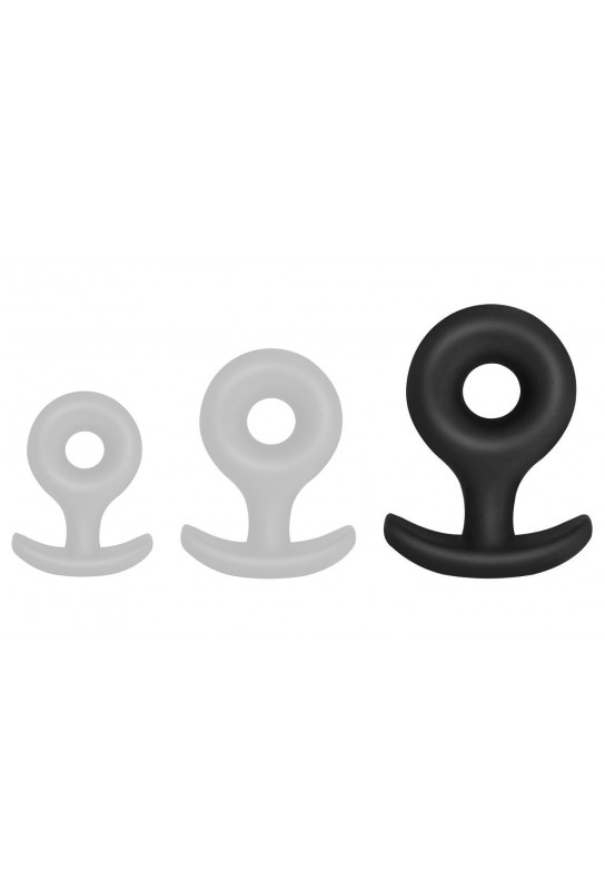 Plug Cercle Hollow Round L 8.5 x 6cm 