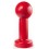 Plug anal ZIZI BIG POP 13 x 6 cm Rouge