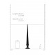 Plug long Ass Spike S 33 x 3.3cm 