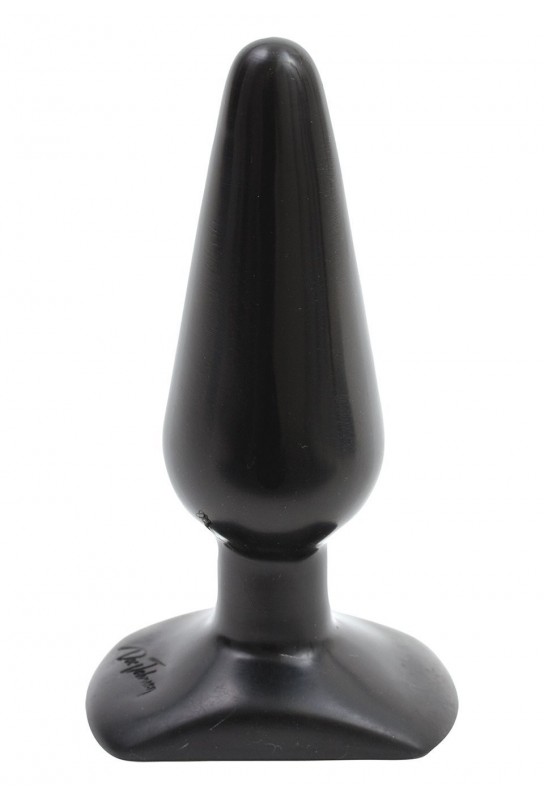 Butt Plug Smooth 12 x 3.8 cm Noir 