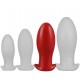 Plug Drakar Egg L 14 x 6.3cm Rouge 