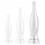 Plug transparent Bottle L 26 x 6.5cm