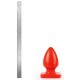 Plug Spade M I Love Butt 11 x 6.7 cm Rouge 