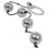 Anal Beads Heavy metal 30 x 2 cm
