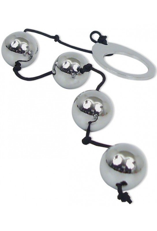 Anal Beads Heavy metal 30 x 2 cm 