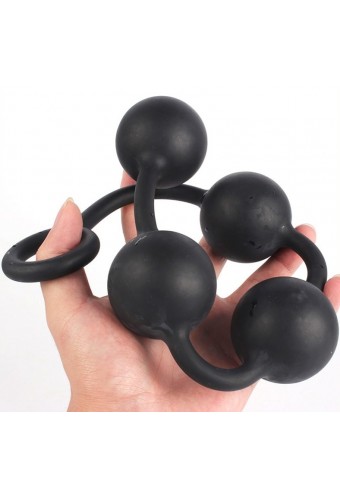 Boules anales en silicone Quarty XL 52 x 6cm 