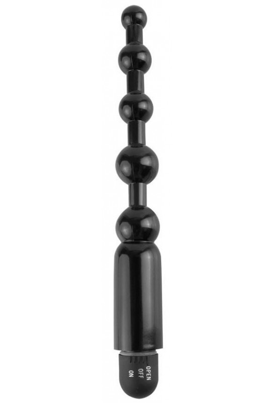 Mini Beads Balls Vibrant 12 x 2.5 cm Noir 