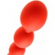 Boules anales Stretch Eggs M 45 x 5 cm Rouges 