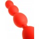 Boules anales en silicone STRETCH EGGS L 47 x 6 cm Rouges 