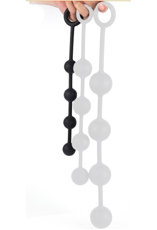 Boules anales en silicone Quarty S 30 x 3cm 