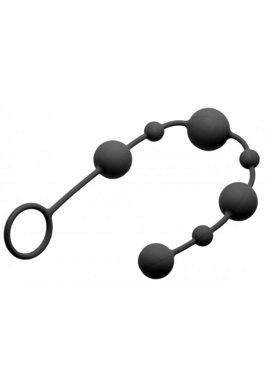 Chapelet anal Linger Silicone 28cm 