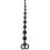 Chapelet anal Black Mont Beads 30 x 2.4 cm