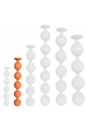Boules anales Bulby Butt M 30 x 4.7 cm Orange
