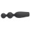 Vibro Booty Black Mont 7 x 2.9cm