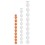 Boules Nocty S 45 x 3.6 cm Orange