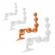 Boules Somass L 48 x 6.8 cm Orange