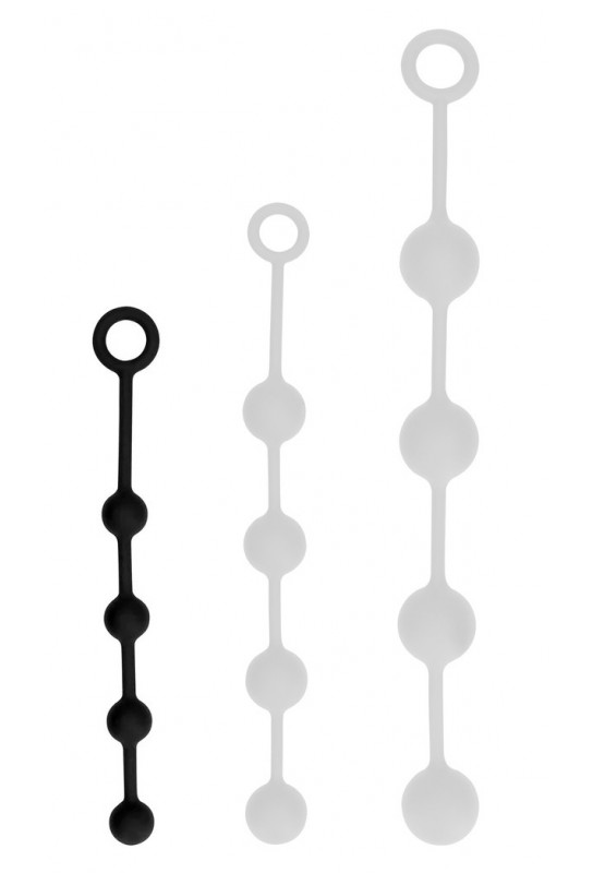 Boules anales Chapballs Small 29 x 2.7 cm Noires 