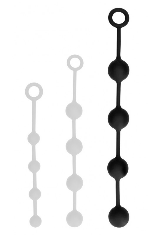 Boules Chapballs Large 46 x 4.7 cm Noires 