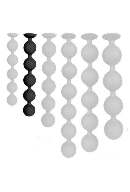 Boules Bulby Butt M 30 x 4.7 cm Noires 