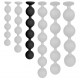 Boules Bulby Butt L 36 x 5.7 cm Noires 