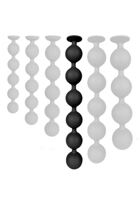 Boules Bulby Butt XL 50 x 6.7 cm Noires 