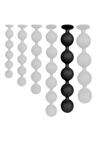Boules Bulby Butt XXL 49 x 7.7 cm Noires 