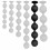 Boules Bulby Butt XXL 49 x 7.7 cm Noires